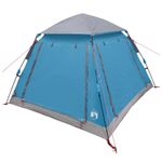 Sport si Outdoor - Camping - Corturi camping - Cort Instant cu depozitare albastru 205 x 205 x 143 cm Otel - Infinity.ro