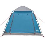 Sport si Outdoor - Camping - Corturi camping - Cort Instant cu depozitare albastru 205 x 205 x 143 cm Otel - Infinity.ro