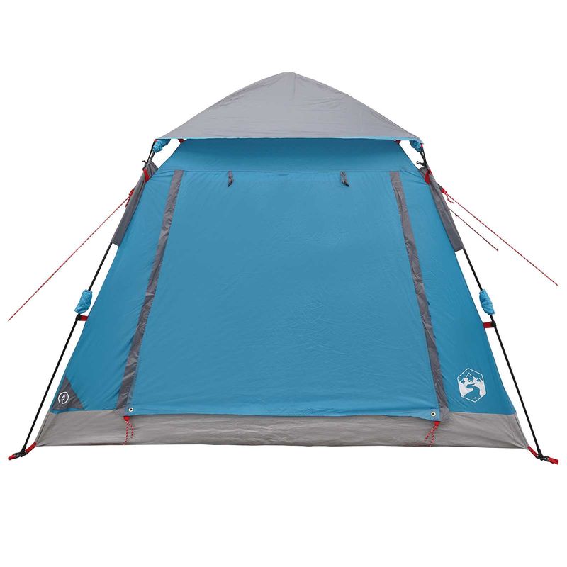 Sport si Outdoor - Camping - Corturi camping - Cort Instant cu depozitare albastru 205 x 205 x 143 cm Otel - Infinity.ro