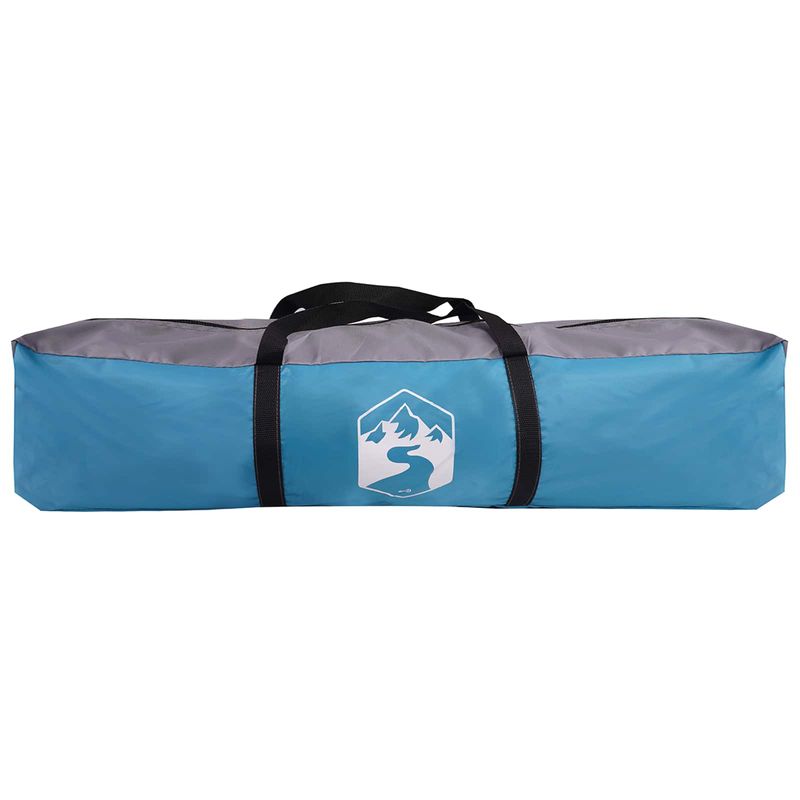Sport si Outdoor - Camping - Corturi camping - Cort Instant cu depozitare albastru 205 x 205 x 143 cm Otel - Infinity.ro