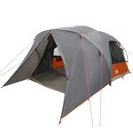Sport si Outdoor - Camping - Corturi camping - Cort cu dome cu acoperis Gri si Portocalie 455 x 252 x 178 cm - Infinity.ro