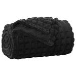 Casa si Gradina - Textile si covoare - Lenjerii de pat - Cearceafuri de pat - Paturi 6 pcs Negru 270 x 240 cm Molton - Infinity.ro