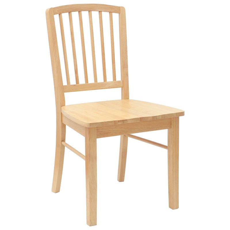 Casa si Gradina - Mobilier - Scaune si fotolii - Scaune - Scaune de dining 2 pcs natural 50 x 52,5 x 91 cm - Infinity.ro
