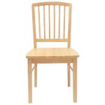 Casa si Gradina - Mobilier - Scaune si fotolii - Scaune - Scaune de dining 2 pcs natural 50 x 52,5 x 91 cm - Infinity.ro