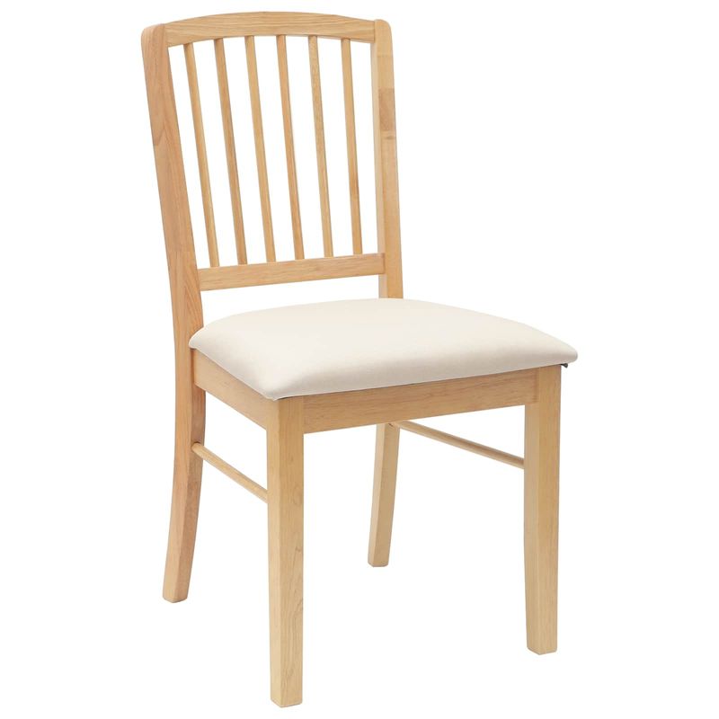 Casa si Gradina - Mobilier - Scaune si fotolii - Scaune - Scaune de dining 2 pcs natural 50 x 52,5 x 91 cm - Infinity.ro