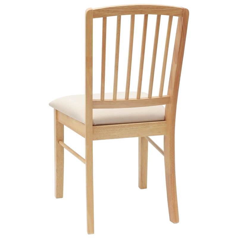 Casa si Gradina - Mobilier - Scaune si fotolii - Scaune - Scaune de dining 2 pcs natural 50 x 52,5 x 91 cm - Infinity.ro