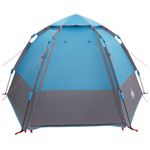 Sport si Outdoor - Camping - Corturi camping - Cort Instant cu depozitare albastru 280 x 280 x 160 cm Otel - Infinity.ro