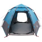 Sport si Outdoor - Camping - Corturi camping - Cort Instant cu depozitare albastru 280 x 280 x 160 cm Otel - Infinity.ro