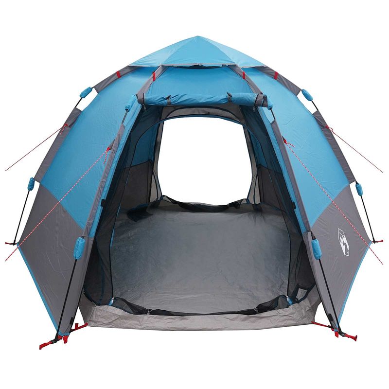 Sport si Outdoor - Camping - Corturi camping - Cort Instant cu depozitare albastru 280 x 280 x 160 cm Otel - Infinity.ro