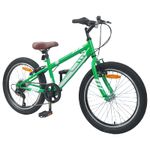 Sport si Outdoor - Ciclism - Biciclete pentru adulti - De oras - Bicicleta Montana 20 Inci 6-Speed pentru 5-8 ani Verde - Infinity.ro