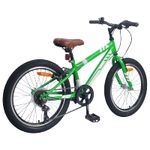 Sport si Outdoor - Ciclism - Biciclete pentru adulti - De oras - Bicicleta Montana 20 Inci 6-Speed pentru 5-8 ani Verde - Infinity.ro