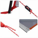 Sport si Outdoor - Camping - Corturi camping - Cort pentru Caravane Gri si Portocalie 410 x 275 x 245 cm - Infinity.ro