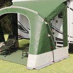 Sport si Outdoor - Camping - Corturi camping - Cort pentru Caravane cu acoperis Verde 252 x 245 x 245 cm - Infinity.ro