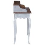 Casa si Gradina - Mobilier - Mese si birouri - Birouri - Birou cu sertar Alb 80 x 40 x 92 cm Lemn masiv de mahon - Infinity.ro