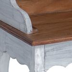 Casa si Gradina - Mobilier - Mese si birouri - Birouri - Birou cu sertar Alb 80 x 40 x 92 cm Lemn masiv de mahon - Infinity.ro