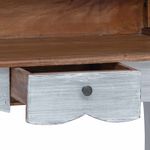 Casa si Gradina - Mobilier - Mese si birouri - Birouri - Birou cu sertar Alb 80 x 40 x 92 cm Lemn masiv de mahon - Infinity.ro
