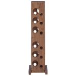 Casa si Gradina - Bucatarie si vesela - Accesorii bar - Carafe si decantoare - Rastel Maro 20 x 25 x 100 cm Lemn masiv de mahon - Infinity.ro