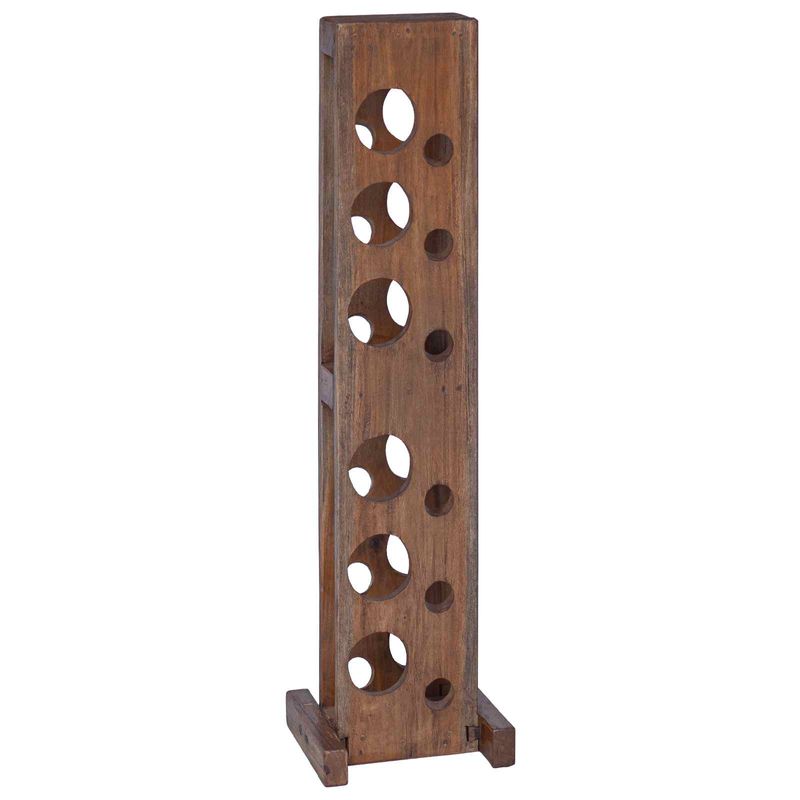 Casa si Gradina - Bucatarie si vesela - Accesorii bar - Carafe si decantoare - Rastel Maro 20 x 25 x 100 cm Lemn masiv de mahon - Infinity.ro