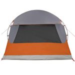 Sport si Outdoor - Camping - Corturi camping - Cort cu dome cu acoperis Gri si Portocalie 500 x 314 x 206 cm - Infinity.ro