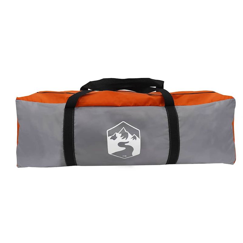 Sport si Outdoor - Camping - Corturi camping - Cort cu dome cu acoperis Gri si Portocalie 500 x 314 x 206 cm - Infinity.ro