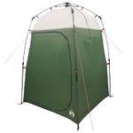 Sport si Outdoor - Camping - Corturi camping - Cort de dus cu depozitare Verde 160 x 160 x 227 cm Otel - Infinity.ro
