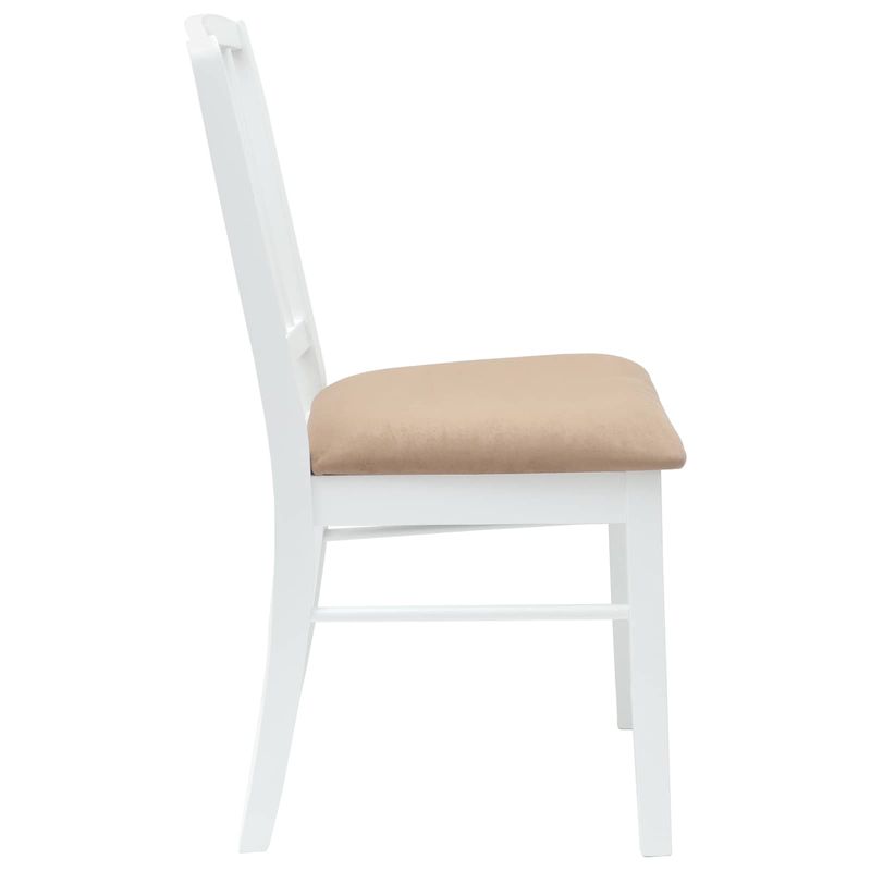 Casa si Gradina - Mobilier - Scaune si fotolii - Scaune - Scaune de dining 2 pcs Alb 50 x 52,5 x 91 cm - Infinity.ro