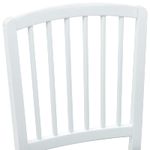 Casa si Gradina - Mobilier - Scaune si fotolii - Scaune - Scaune de dining 2 pcs Alb 50 x 52,5 x 91 cm - Infinity.ro