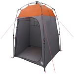 Sport si Outdoor - Camping - Corturi camping - Cort de dus Gri si Portocalie 160 x 160 x 227 cm Otel - Infinity.ro