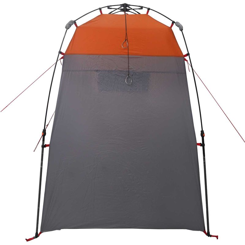 Sport si Outdoor - Camping - Corturi camping - Cort de dus Gri si Portocalie 160 x 160 x 227 cm Otel - Infinity.ro