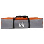 Sport si Outdoor - Camping - Corturi camping - Cort de dus Gri si Portocalie 160 x 160 x 227 cm Otel - Infinity.ro