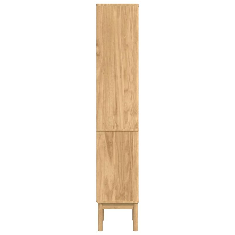 Casa si Gradina - Mobilier - Mobilier baie - Comode baie - Dulap de baie inalt cu Raft Maroniu cerat 35 x 30 x 160 cm - Infinity.ro