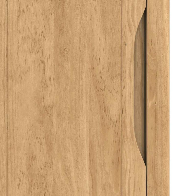 Casa si Gradina - Mobilier - Mobilier baie - Comode baie - Dulap de baie inalt cu Raft Maroniu cerat 35 x 30 x 160 cm - Infinity.ro
