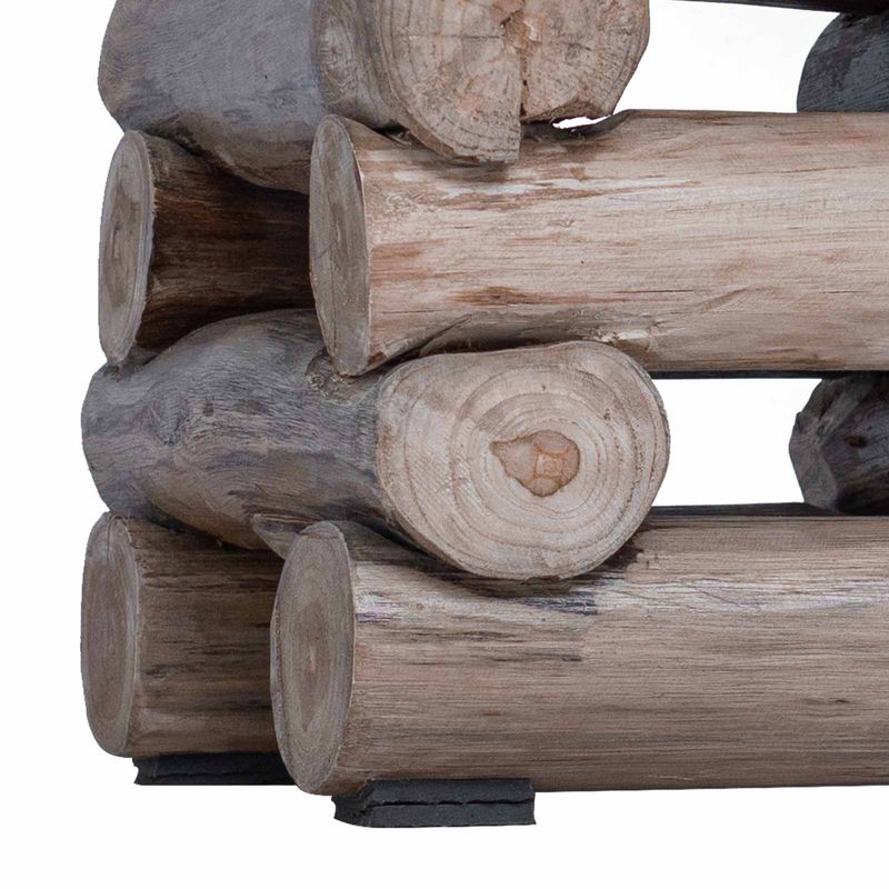 Casa si Gradina - Mobilier - Scaune si fotolii - Tabureti - Taburet natural 30 x 30 x 38 cm Lemn solid de tec - Infinity.ro