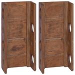Casa si Gradina - Bucatarie si vesela - Accesorii bar - Suporturi bauturi - Rastel Maro 24 x 13 x 54 cm Lemn masiv de mahon - Infinity.ro