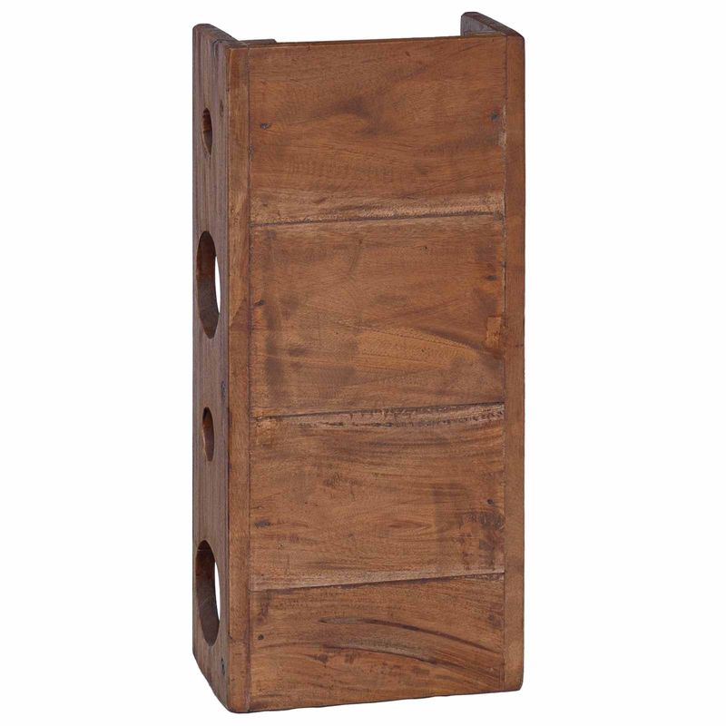 Casa si Gradina - Bucatarie si vesela - Accesorii bar - Suporturi bauturi - Rastel Maro 24 x 13 x 54 cm Lemn masiv de mahon - Infinity.ro