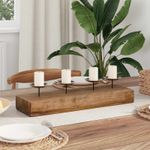 Casa si Gradina - Decoratiuni - Aromaterapie si lumanari - Suporturi lumanari - Suport pentru lumanari natural 50 x 15 x 10 cm - Infinity.ro