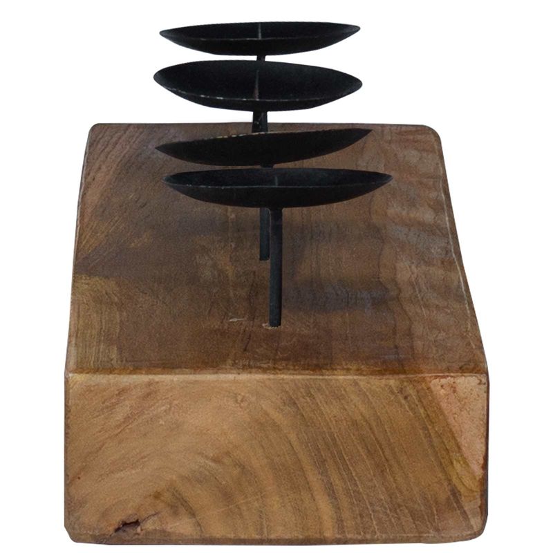 Casa si Gradina - Decoratiuni - Aromaterapie si lumanari - Suporturi lumanari - Suport pentru lumanari natural 50 x 15 x 10 cm - Infinity.ro