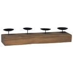 Casa si Gradina - Decoratiuni - Aromaterapie si lumanari - Suporturi lumanari - Suport pentru lumanari natural 50 x 15 x 10 cm - Infinity.ro