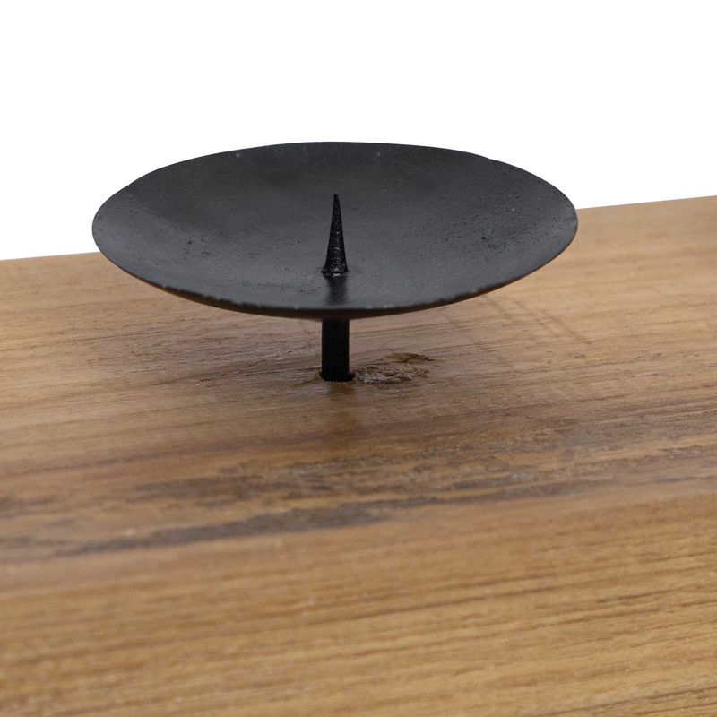 Casa si Gradina - Decoratiuni - Aromaterapie si lumanari - Suporturi lumanari - Suport pentru lumanari natural 50 x 15 x 10 cm - Infinity.ro