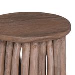 Casa si Gradina - Mobilier - Scaune si fotolii - Tabureti - Taburet natural 30 x 30 x 45 cm Lemn solid de tec - Infinity.ro