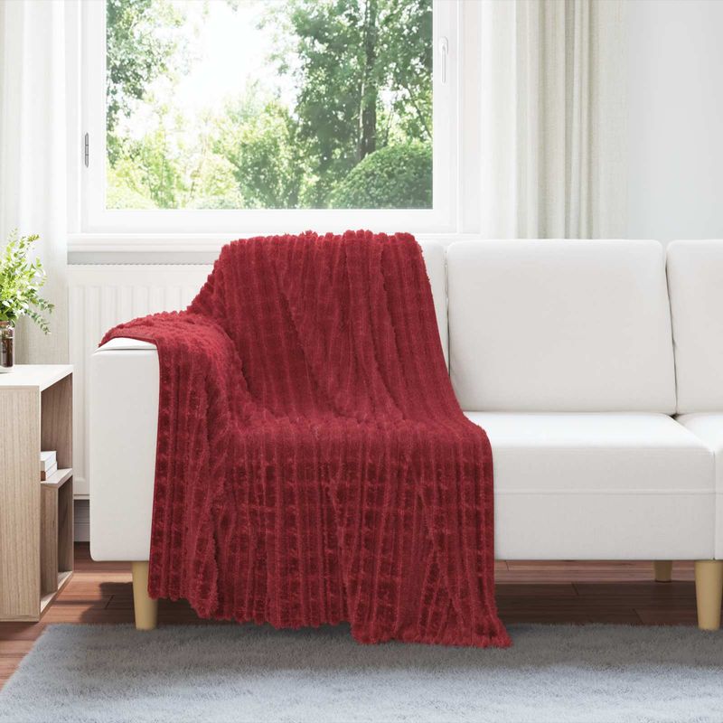 Casa si Gradina - Textile si covoare - Lenjerii de pat - Cearceafuri de pat - Paturi 6 pcs Rosu Bordeaux 150 x 130 cm Molton - Infinity.ro