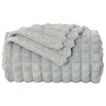 Casa si Gradina - Textile si covoare - Pături și cuverturi - Pături - Patura Gri 150 x 130 cm Molton - Infinity.ro