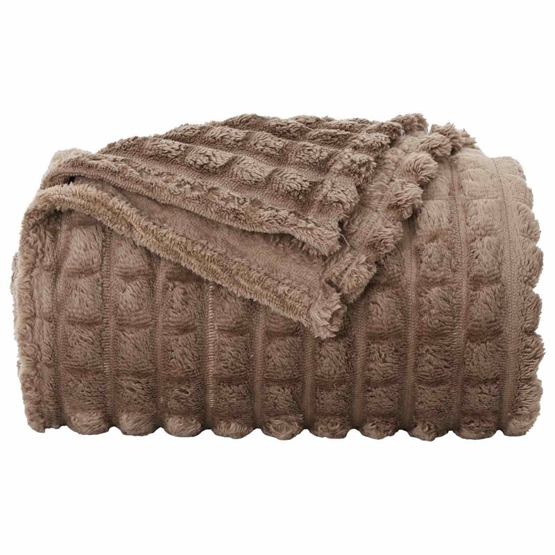 Casa si Gradina - Textile si covoare - Pături și cuverturi - Pături - Patura Culoare Camila 150 x 130 cm Molton - Infinity.ro