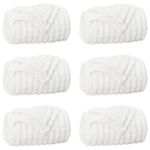 Casa si Gradina - Textile si covoare - Lenjerii de pat - Cearceafuri de pat - Paturi 6 pcs Alb 200 x 150 cm Molton - Infinity.ro
