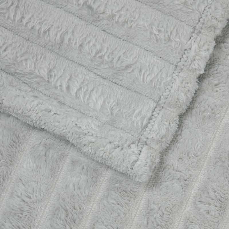 Casa si Gradina - Textile si covoare - Pături și cuverturi - Pături - Patura Gri 240 x 220 cm Molton - Infinity.ro