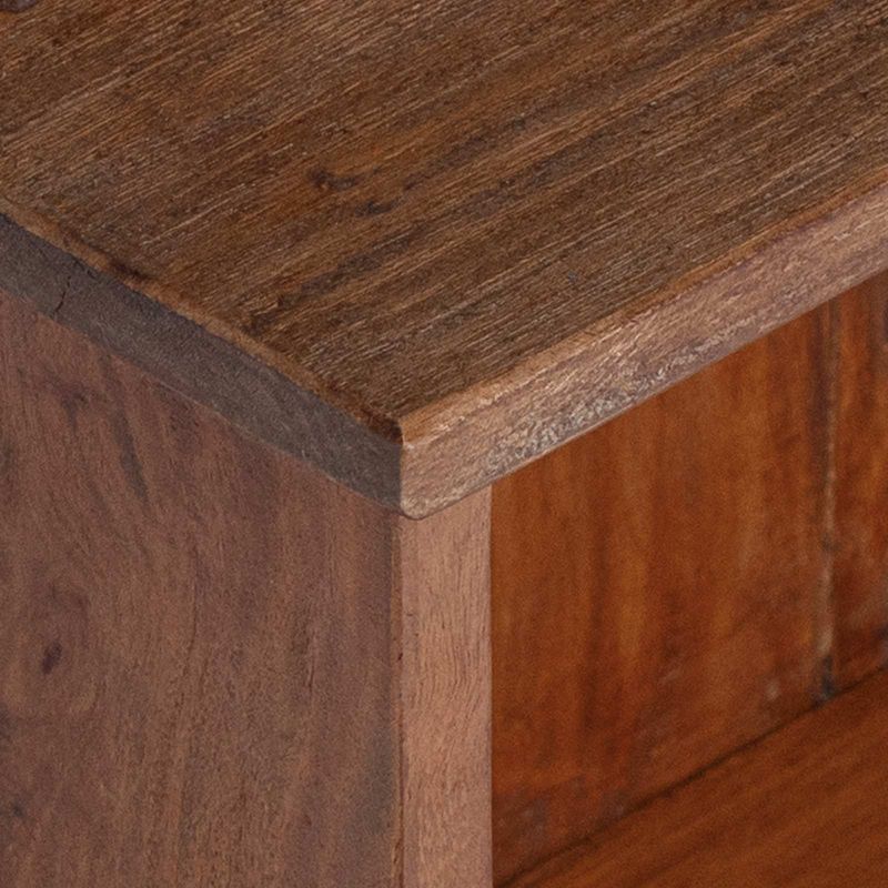 Casa si Gradina - Mobilier - Biblioteci si rafturi - Rafturi - Rafturi cu Raft Maro 47 x 16 x 55 cm Lemn masiv de mahon - Infinity.ro