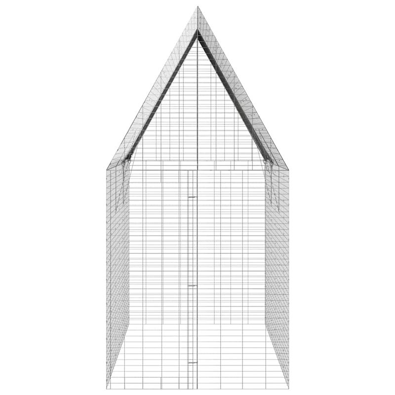 Petshop - Accesorii petshop - Culcusuri si custi - Custi interior si exterior - Custodie pentru iepuri Argintiu 300 x 100 x 210 cm - Infinity.ro