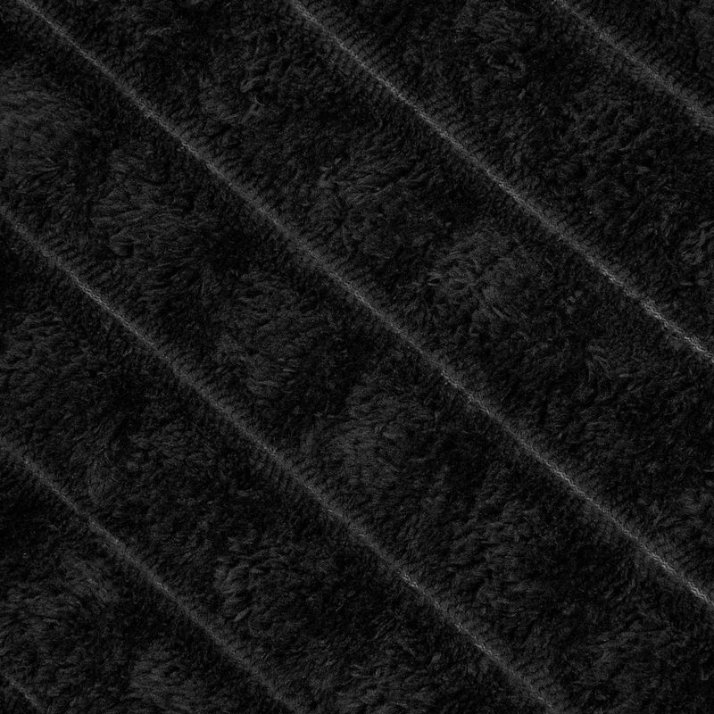 Casa si Gradina - Textile si covoare - Lenjerii de pat - Cearceafuri de pat - Patura Negru 150 x 130 cm Molton - Infinity.ro