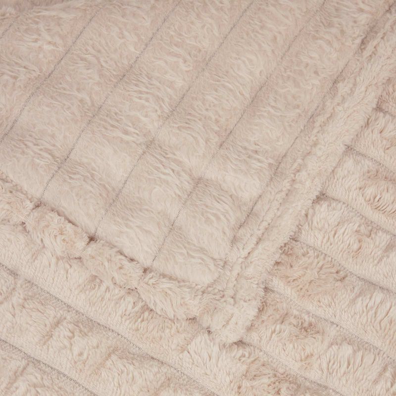 Casa si Gradina - Textile si covoare - Lenjerii de pat - Cearceafuri de pat - Paturi 6 pcs Bej 200 x 150 cm Molton - Infinity.ro