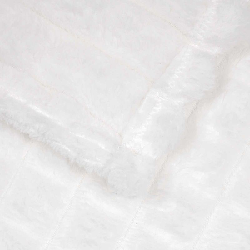 Casa si Gradina - Textile si covoare - Pături și cuverturi - Pături - Patura Alb 240 x 220 cm Molton - Infinity.ro